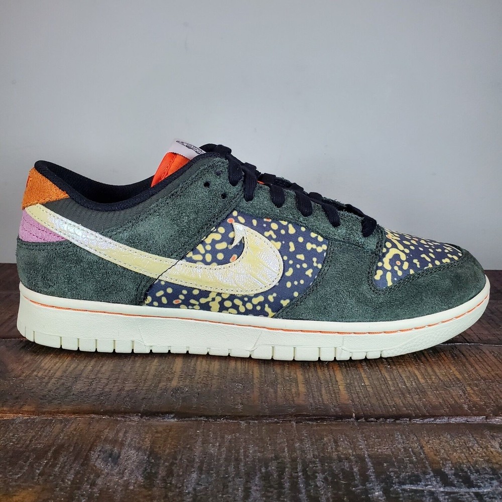 Nike Dunk Low Gone Fishing Rainbow Trout Shoes Mens 8.5, 10 FN7523-300 - Picture 5 of 13